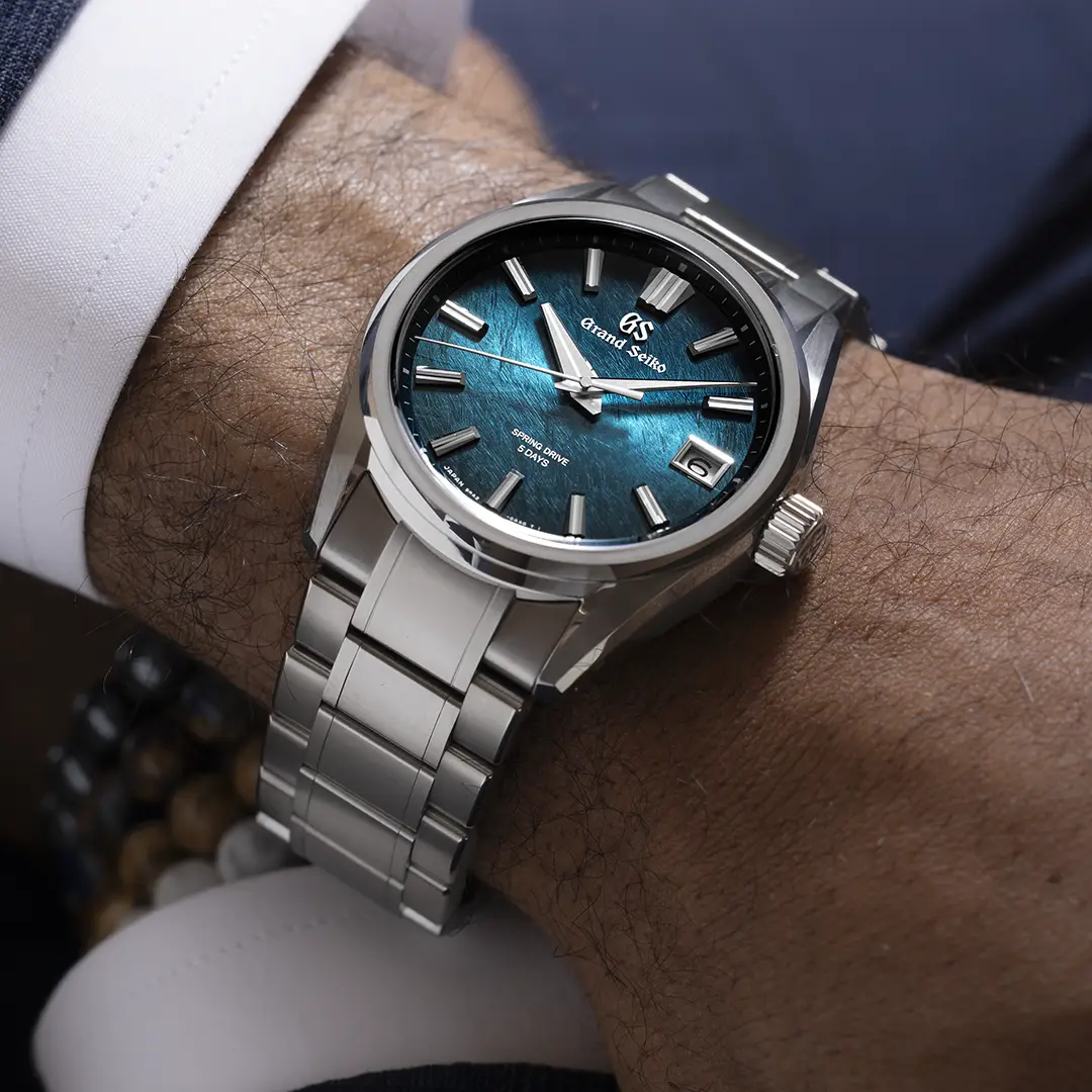 Grand Seiko SLGA025 on wrist